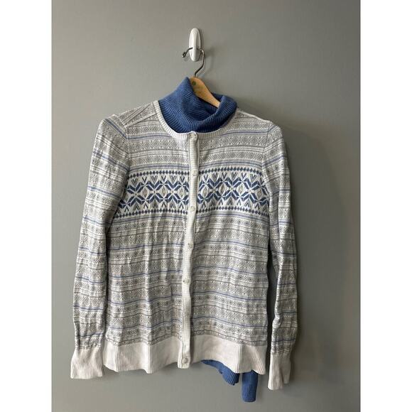 Womens Size M LL Bean 2 Piece Sweater Set - Picture 1 of 10